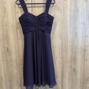 Purple Cocktail Dress